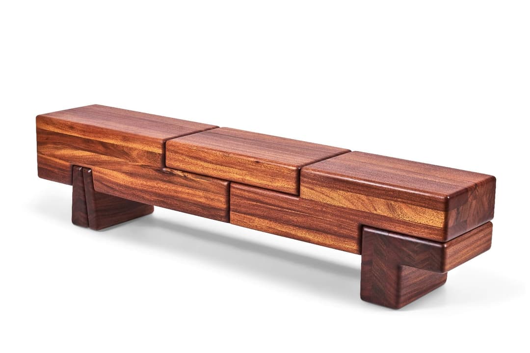 Laminated Offcut Bench hover